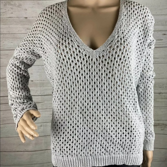 Theory Open Knit Sweater - Oversized - Picture 1 of 12